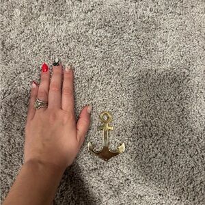 Christian Dior Gold Brooch